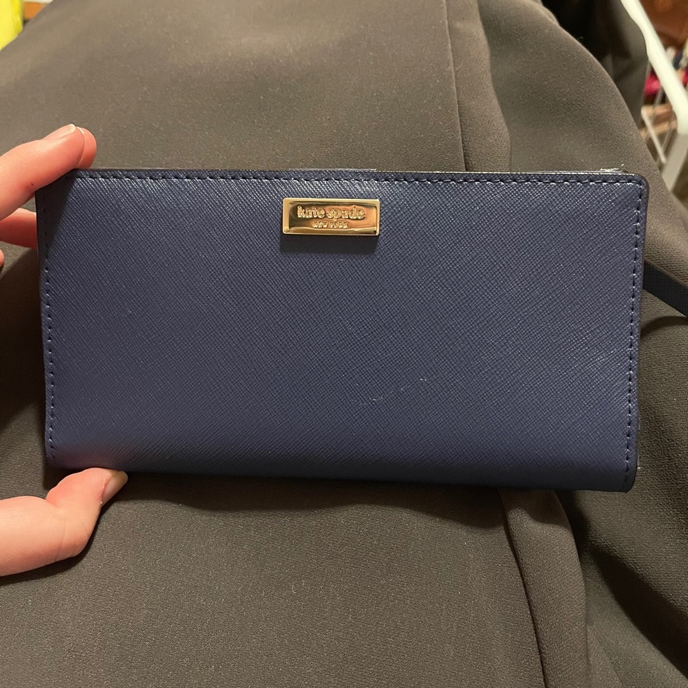 Kate spade brand new blue wallet